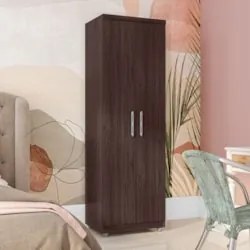 Armário Multiuso 02 Portas Sabrina Castanho - AJL Móveis