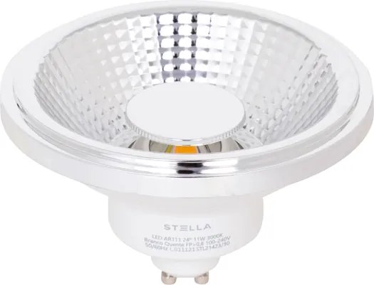 Lâmpada Led Ar111 Gu10 11w 24° Irc95 3000k Pro
