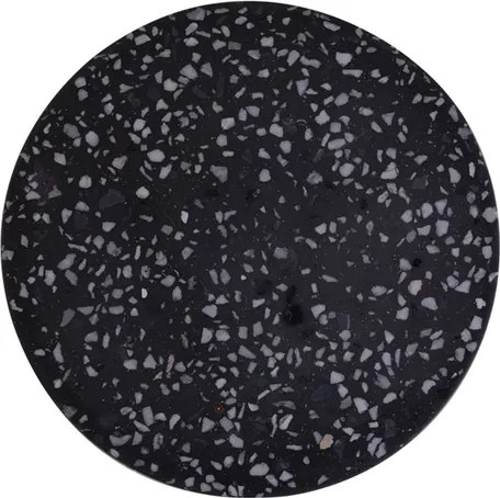 Arandela Led Granilite 12W 3000K 18Cm Terrazzo - PRETO
