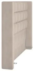 Cabeceira Cama Box Casal King 195cm Pisa Z37 Linho Bege Cru - Mpozenat