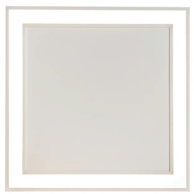 Embutido Convert Pro 62X62X05Cm 49,2W Led Bivolt | Usina 19220/62 (PT - Preto Texturizado, 4000k)