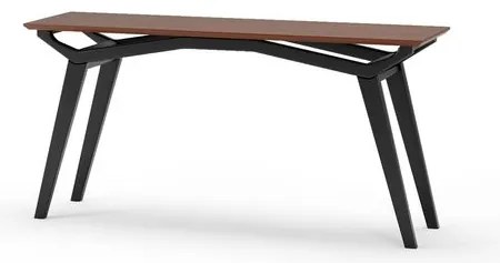Aparador Olegario Preto Tampo Com Vidro Castanho 160cm  - 76728 Sun House