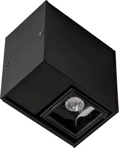 Plafon Led De Sobrepor Aluminio Preto 3W 34 4000K Picco