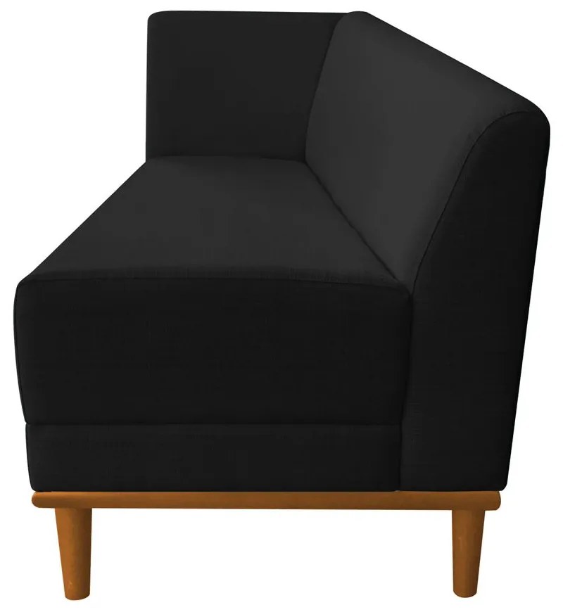 RECAMIER MONET COMPOSE CORANO NOZES COM  - Linho A79 Preto