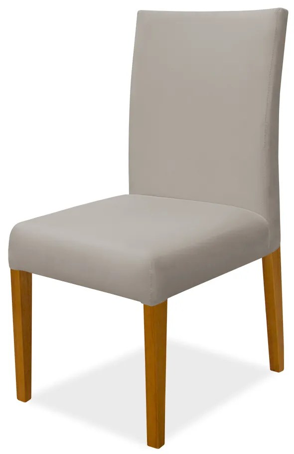 Kit 8 Cadeiras de Jantar Milan Veludo Nude