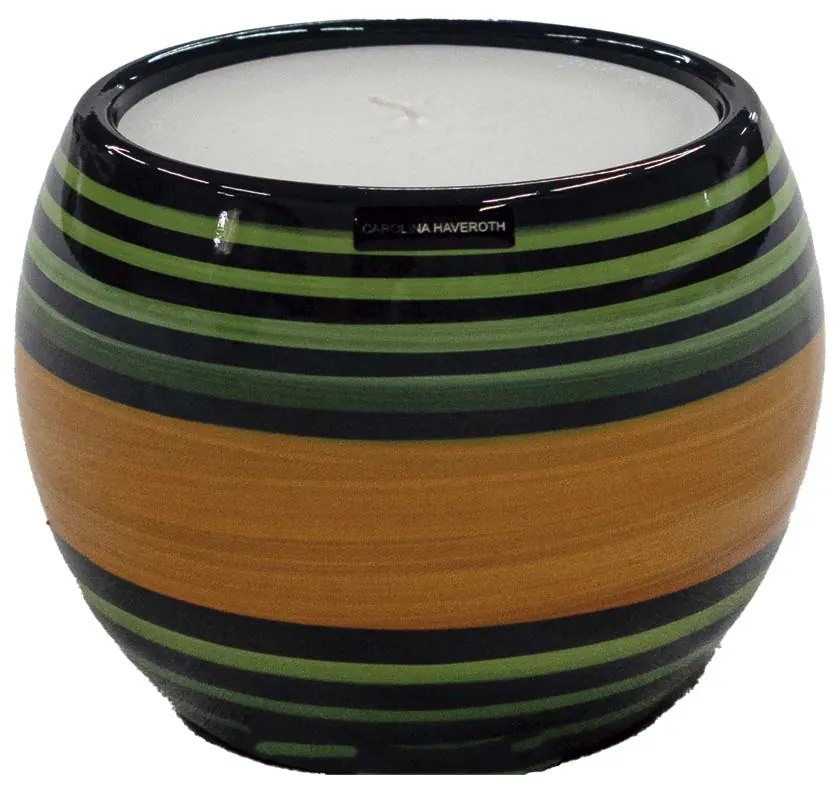 Vaso Vela Casca de Ovo decorativo em Cerâmica Carolina Haveroth – Maruaga Alto Brilho Kleiner