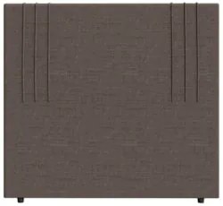 Cabeceira Cama Box Queen 160cm Estofada Rama Serrano Marrom Z04 - Mpoz