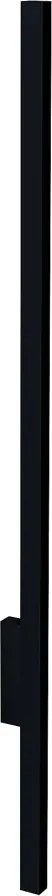 Arandela Vertical Long Slim 02X05X98Cm Led 15W 3000K - Qimporta Ar2522 (PRETO)