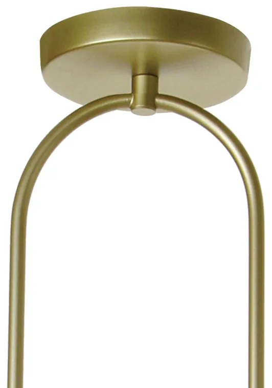 Plafon Flash 72,5X16X12Cm Metal Alumínio 02Xg9 - Old Artisan Plf-5780 (PRETO)