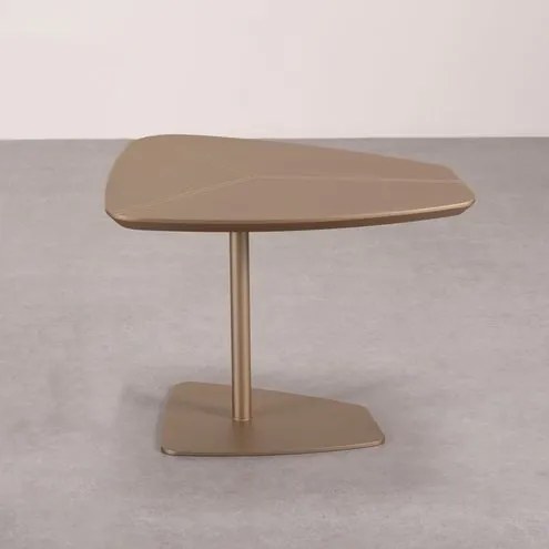 Mesa Lateral Nápoles Baixa Recouro Fendi Base Gold - 78393 Sun House