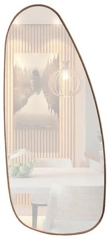 Espelho Onix Auren Grande Moldura Carvalho - 77766 Sun House