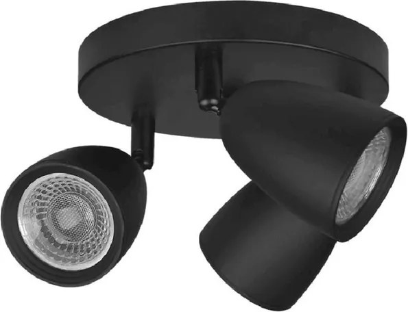 Spot Led De Sobrepor Abs 21W 3000K Focus - PRETO