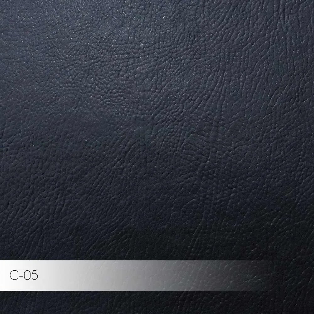 Poltrona Decorativa Kitana Pés Palito PU Sintético Preto G15 - Gran Belo