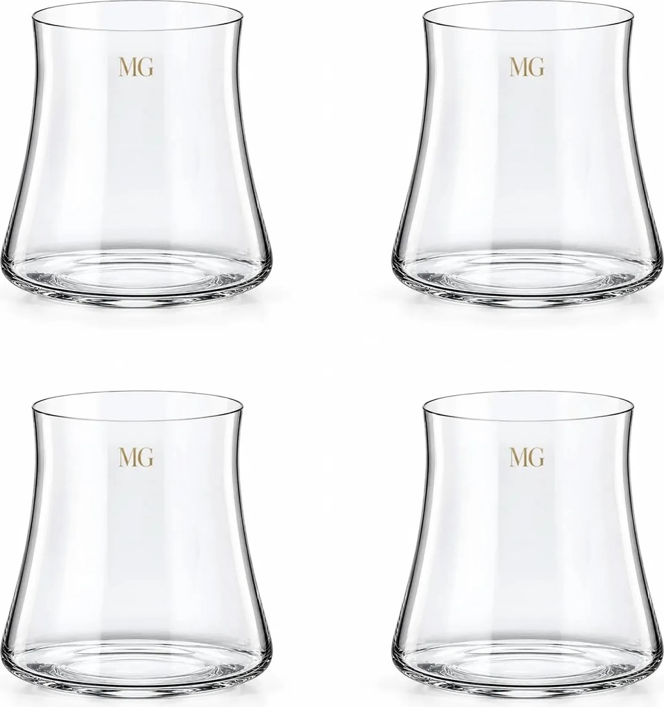 Kit de Copos de Cristal Classic 440ml - 4 Pçs 4 Pçs
