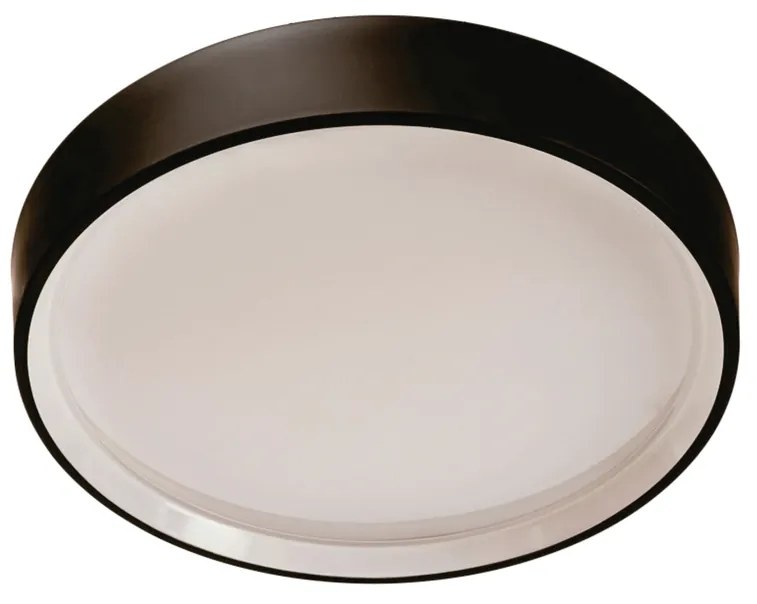 Plafon Rubi Ø63X14Cm Led 32,8W Bivolt | Usina 19060/63 (CB-V - Cobre Escovado, 3000k)