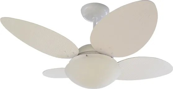 Ventilador De Teto Termoplástico Branco Vime