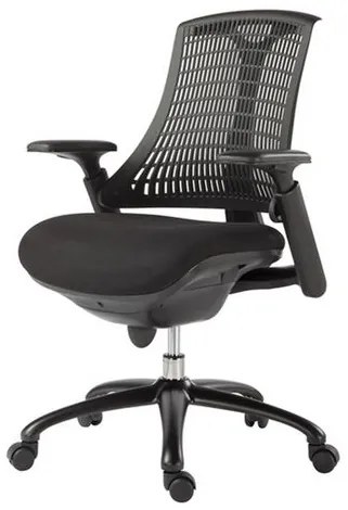 Cadeira Office Soria Preta com Rodizios - 27720 Sun House