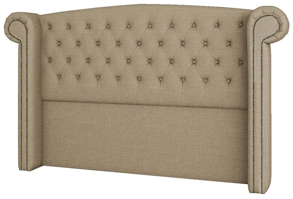 Cabeceira Casal  Lyon P04 140 cm Suede - ADJ Decor