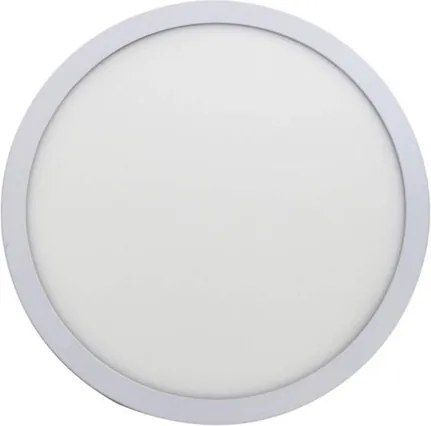 Plafon Led Sobrepor Redondo Branco 48W Yamamura - LED BRANCO QUENTE (3000K)