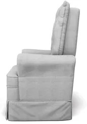 Kit 02 Poltronas de Amamentação e Descanso Com Balanço Laís G05 Linho