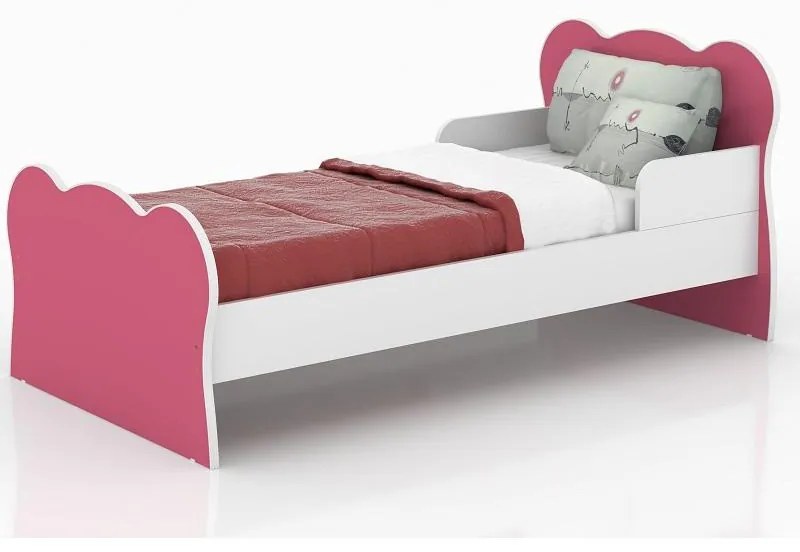 Mini cama Infantil Quarto Solteiro MC 070 Rosa