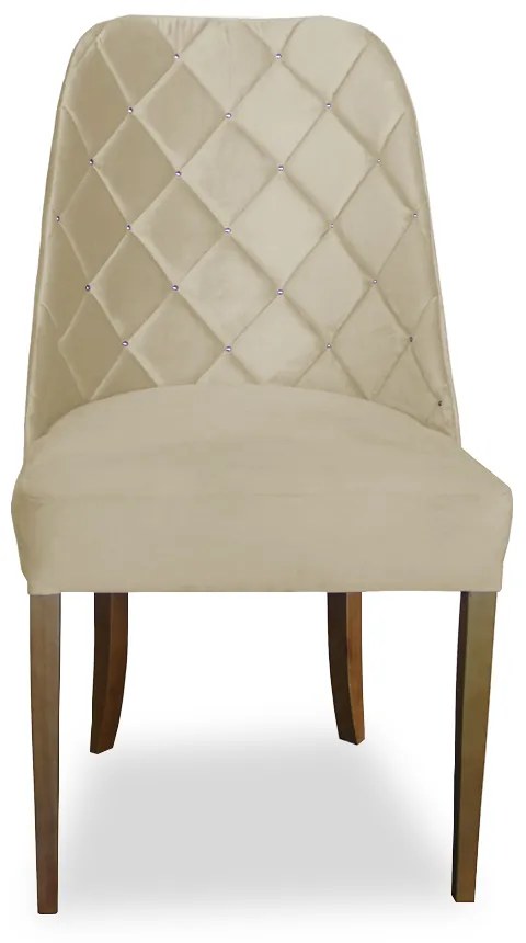 Cadeira de Jantar Dublin Suede Bege