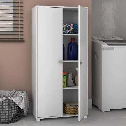 Armário De Lavanderia 2 Portas Bs 103 - Branco