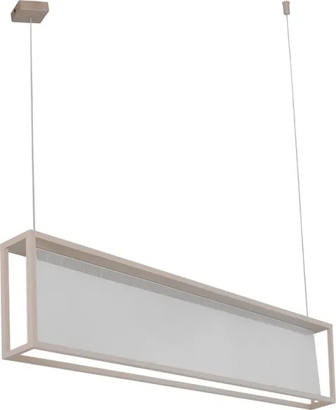 Pendente Led Alum&amp;#xED;nio Macad&amp;#xE2;mia 20,1w 2070lm 3000k Almenara
