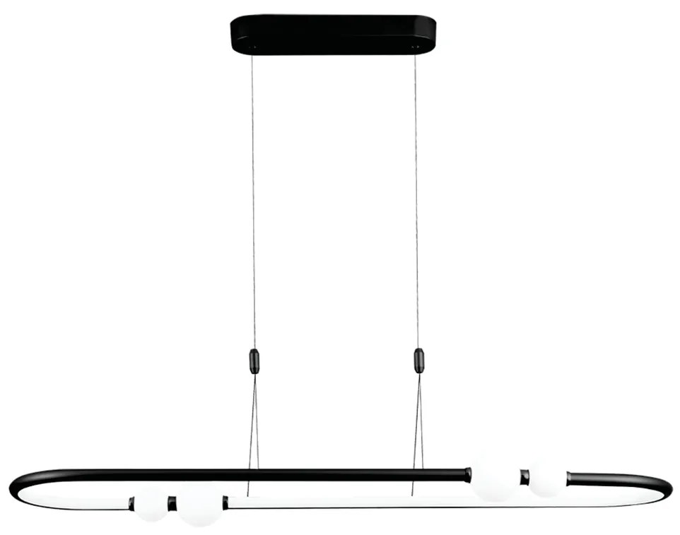 Pendente Nébula 105X28Cm Led 42W 3000K Bivolt | Bella Iluminação Dw006...