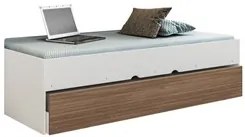 Quarto Infantil Modulado 2 Portas Com Bicama Chiara Carvalho/Branco -