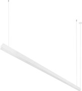 Pendente Led Aluminio 53,4W 3000K New Fit40 - BRANCO