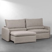 Sofá Week Retrátil Myst Cinza - 2,46m
