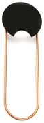 Arandela Coneto Oval Extrema 04X20X57Cm 1Xled 5,5W 2700K - Old Artisan... (PRETO, 110V)