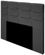 Cabeceira Cama Box Casal 140cm Esmeralda Veludo J02 Cinza - Mpozenato