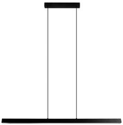 Pendente Led Aluminio 32W 3000K Fit25 Row - PRETO