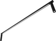 Plafon Led Sobrepor Retangular 27,6W Luz Amarela Fit - PRETO