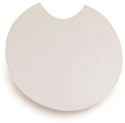Arandela Uneve Redonda Plana Ø12X1,7Cm 1Xled 5,5W 2700K - Old Artisan... (PRETO, 110V)