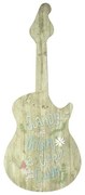 Placa de Mdf Decorativa Guitarra 19x44 - D'Rossi