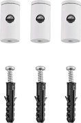 Kit Fio Tecido Alumínio 3 Deslocadores 3m - BRANCO