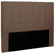Cabeceira Verona Para Cama Box Casal 140 cm Suede S04 - D'Rossi - Caramelo