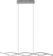 Pendente Led Metal Aluminio Branco 30W Flow - LED BRANCO NEUTRO (4000K)