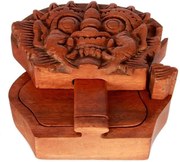Caixa Barong Entalhado | Madeira Bali