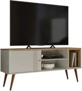 Rack Bancada Para TV 55 Pol 136cm Romeo Off/Nature Z49 - Mpozenato