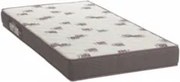 Colchão Solteiro Light Bordado Espuma D28 Selada 78x188x14cm - Ortobom