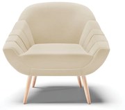 Kit 02 Poltronas Giovana Linho Pés Palito Natural D01 - D'Rossi - A27 Areia