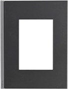 Placa Suporte 4X2 3 Postos Horizontal Grey Orion Class