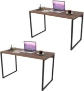 Kit 2 Mesas de Escritório Office 135cm Estilo Industrial Prisma C08 No