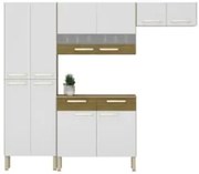 Cozinha Compacta Com Balcão 221cm Vivian Freijó/Supremo Z06 - Mpozenat