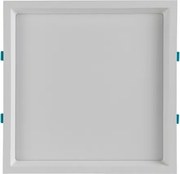 Plafon Led Embutir Quadrado Branco 2500Lm 28W 4000K Deep