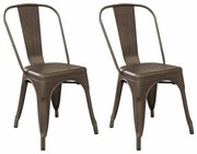 Conjunto 2 Cadeiras Tolix Rusty - Conjunto 2 Cadeiras Tolix – Rusty